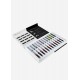 Karin Grey Colors Collection 12 colors Pigment Decobrush